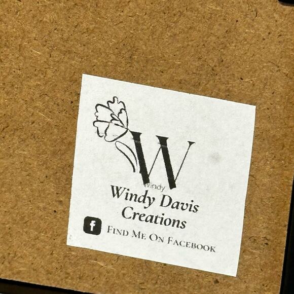 Windy Davis Creations Yellow Sunflower 3D Framed Art Shadow Box 13x13 Floral - Picture 6 of 8